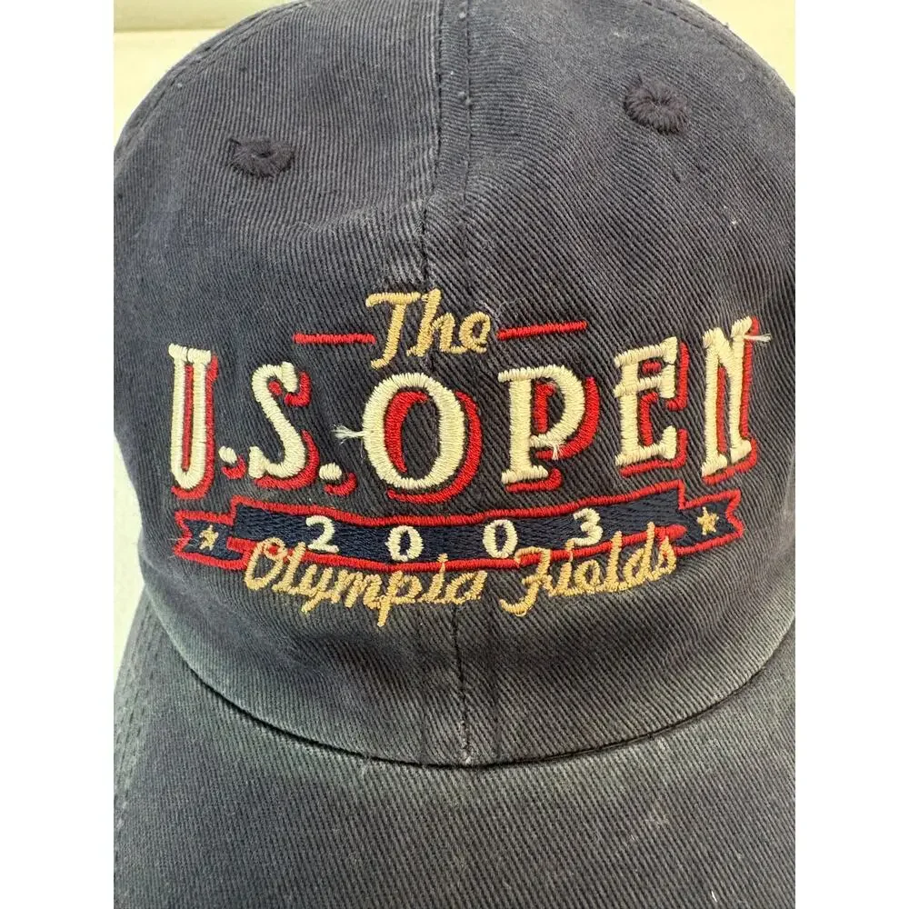 Vintage Head 2003 US Open Olympia Fields Embroidered Golf Hat Cap Adjustable